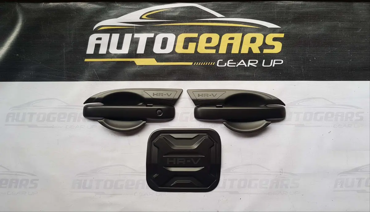 Honda Hrv Hr-V (2022 - 2026) Door Bowl, Door Handle & Gas Tank Cover Matte Black 1
