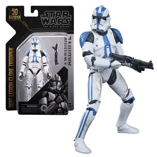 Star Wars Black Series Archive 501St Clonetrooper 6-Inch Figure 1