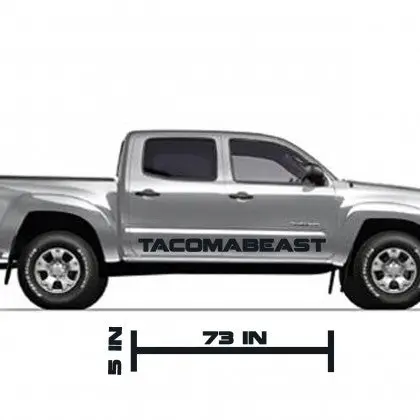 Tacomabeast Side Decal (Comes In Pairs) 1