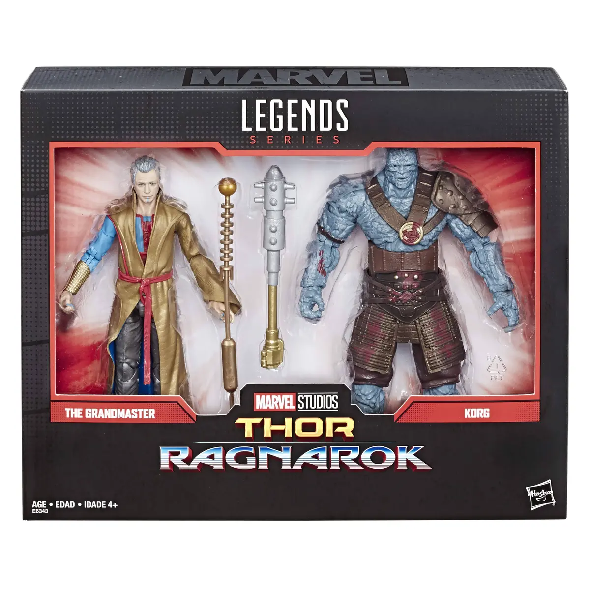 Marvel Legends Grandmaster And Korg 6-Inch Action Figure Set 1