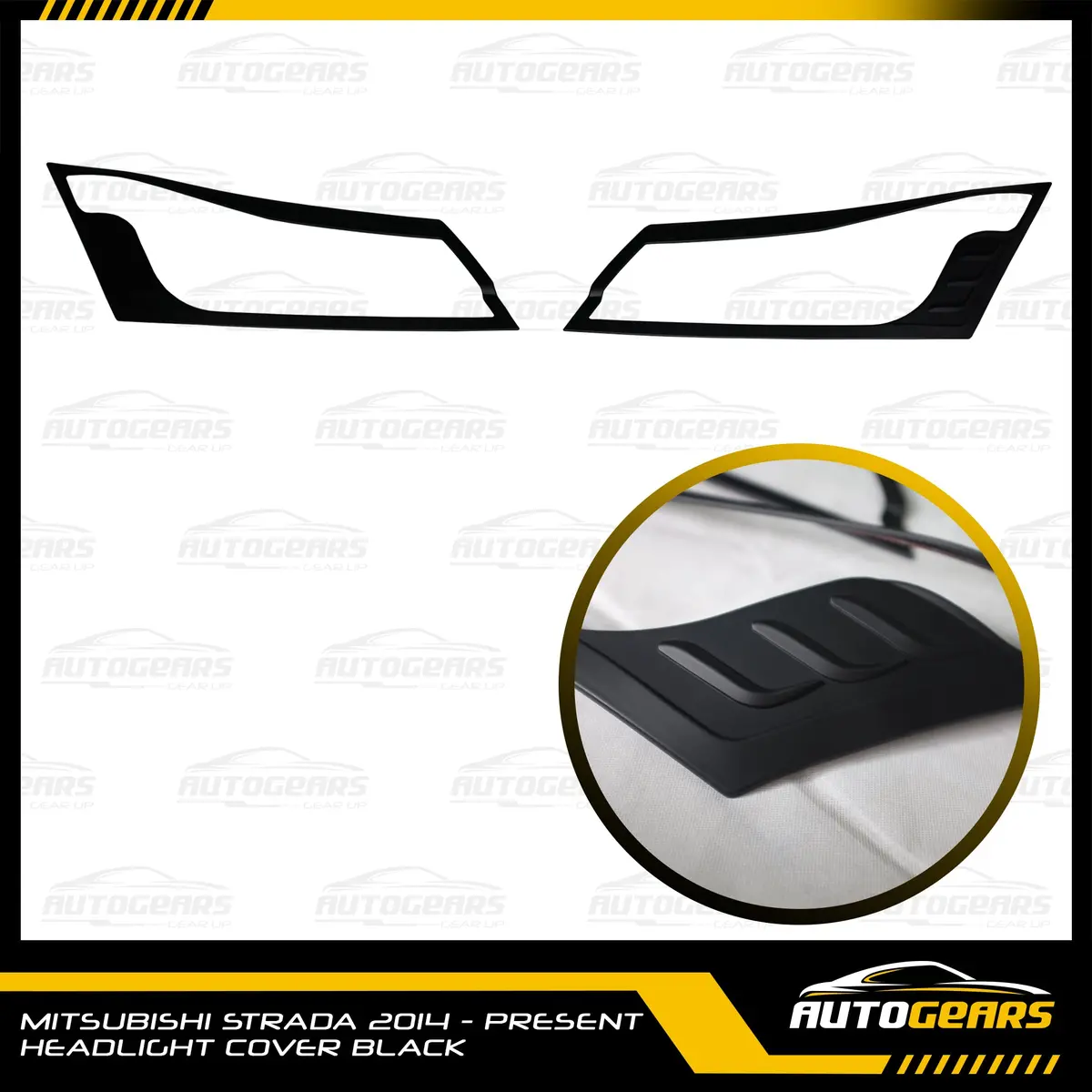 Mitsubishi Strada (2019 - 2023) Headlight Cover 1