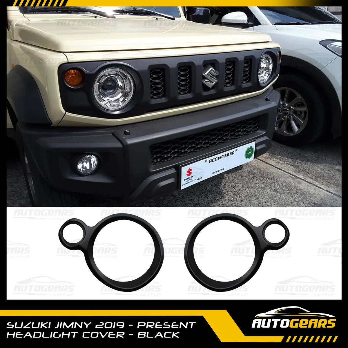 Suzuki Jimny (2019 - 2026) 3-Door Headlight And Tail Light Cover 2