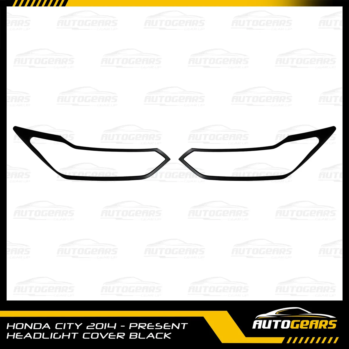 Honda City  (2017 - 2020) Head Light Cover Black 1