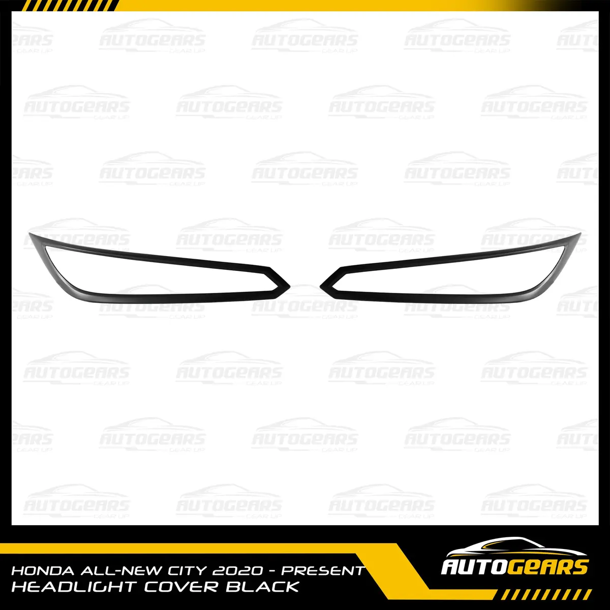 Honda City Gn (2021 - 2026) Headlight Cover Black 1