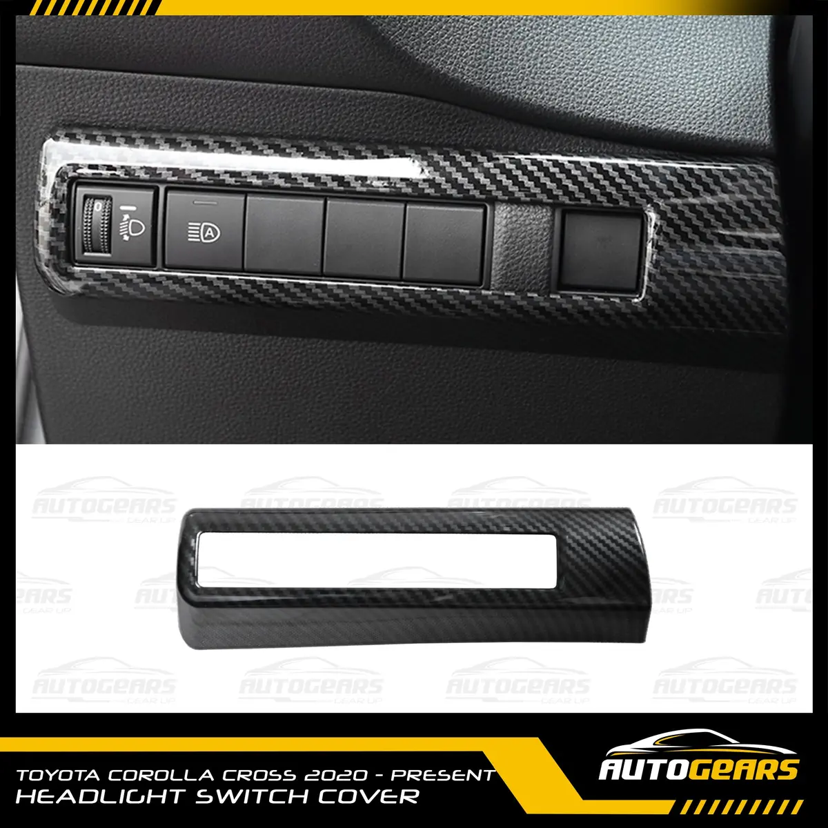 Toyota Corolla Cross (2020 - 2022) Headlight Switch Cover 1