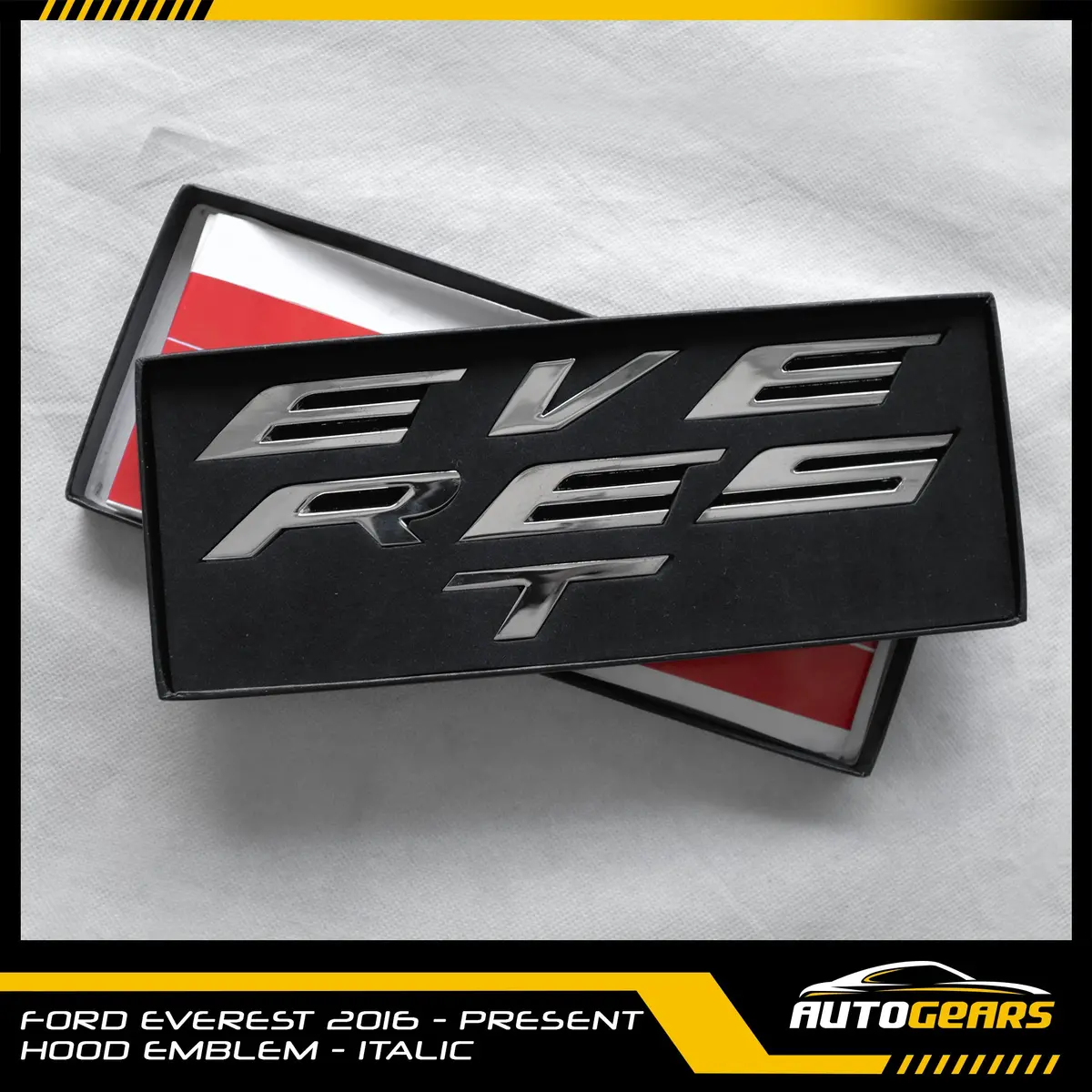 Ford Everest (2016 - 2022) Hood Emblem Italic 1