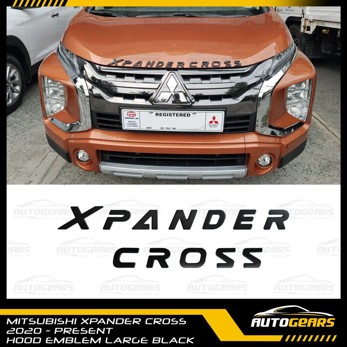 Mitsubishi Xpander Cross (2020 - 2026) Hood Emblem Large 1