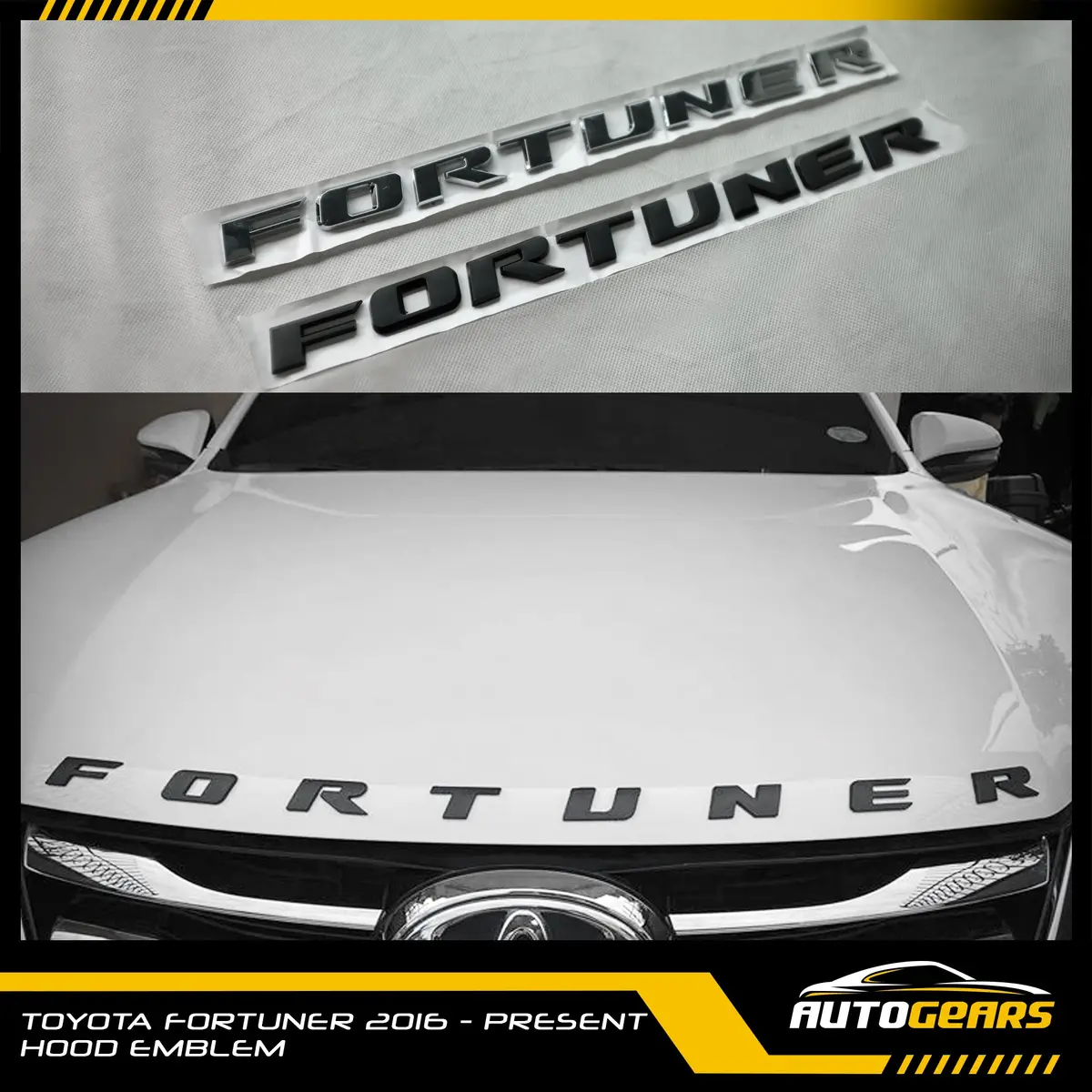 Toyota Fortuner (2005 - 2026) Hood Emblem 1