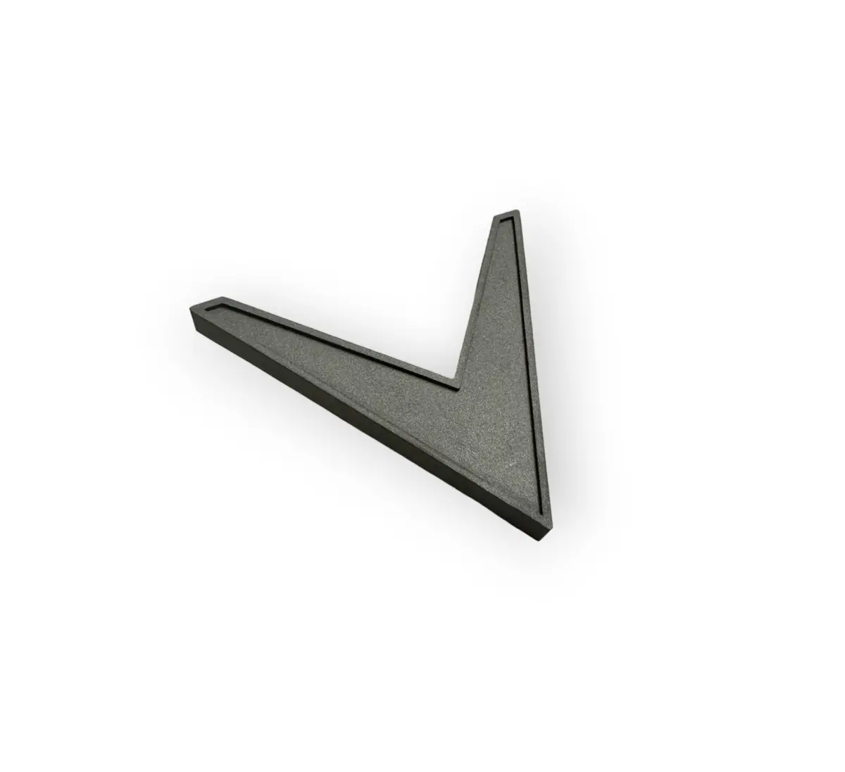 V8 "V" Emblem (Stainless Steel)- Scout 800 1