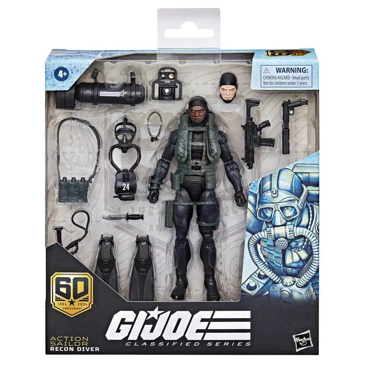 Gi Joe Classified Action Sailor Recon Diver 6-Inch Figure 1