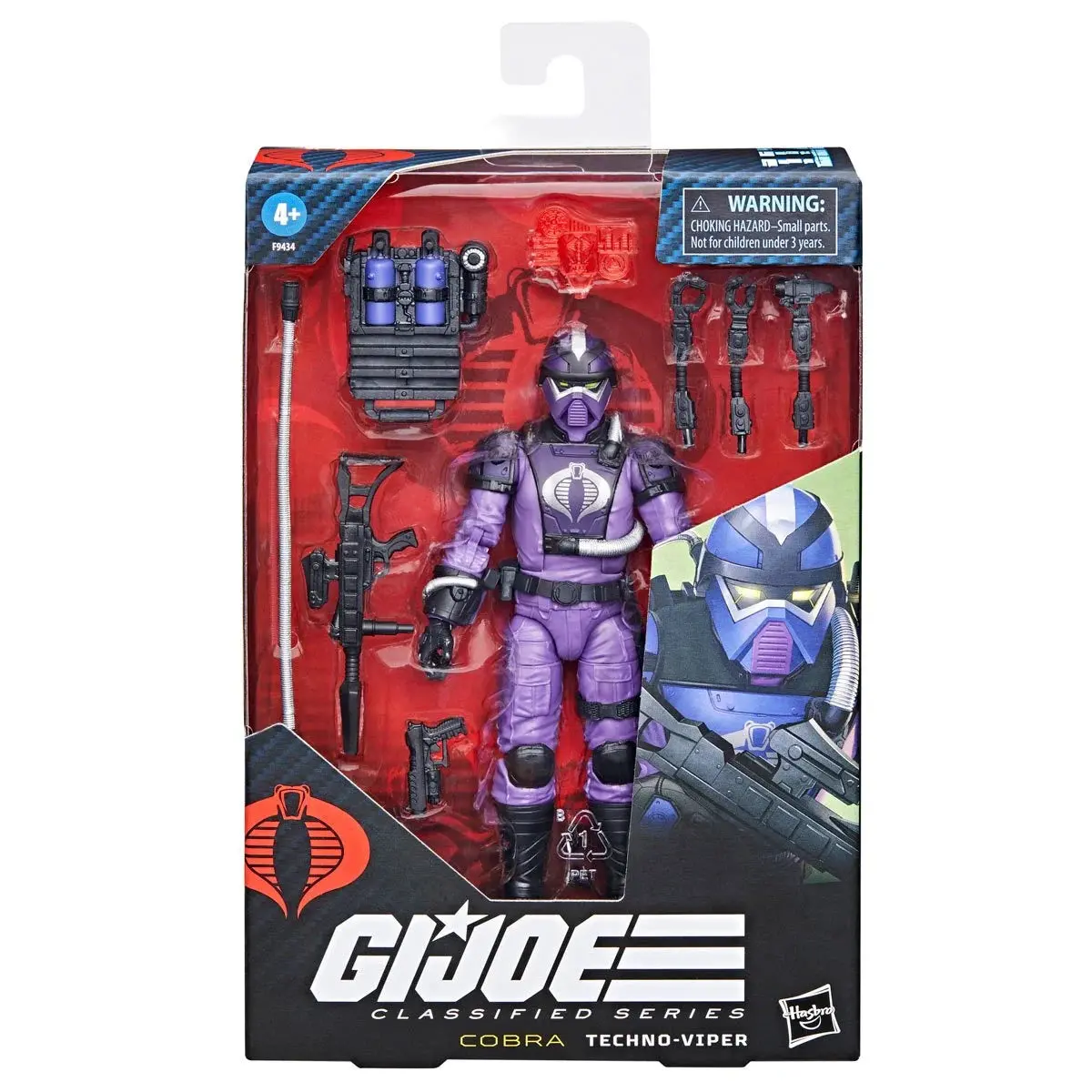 Gi Joe Classified Cobra Techno Viper 6-Inch Figure 1