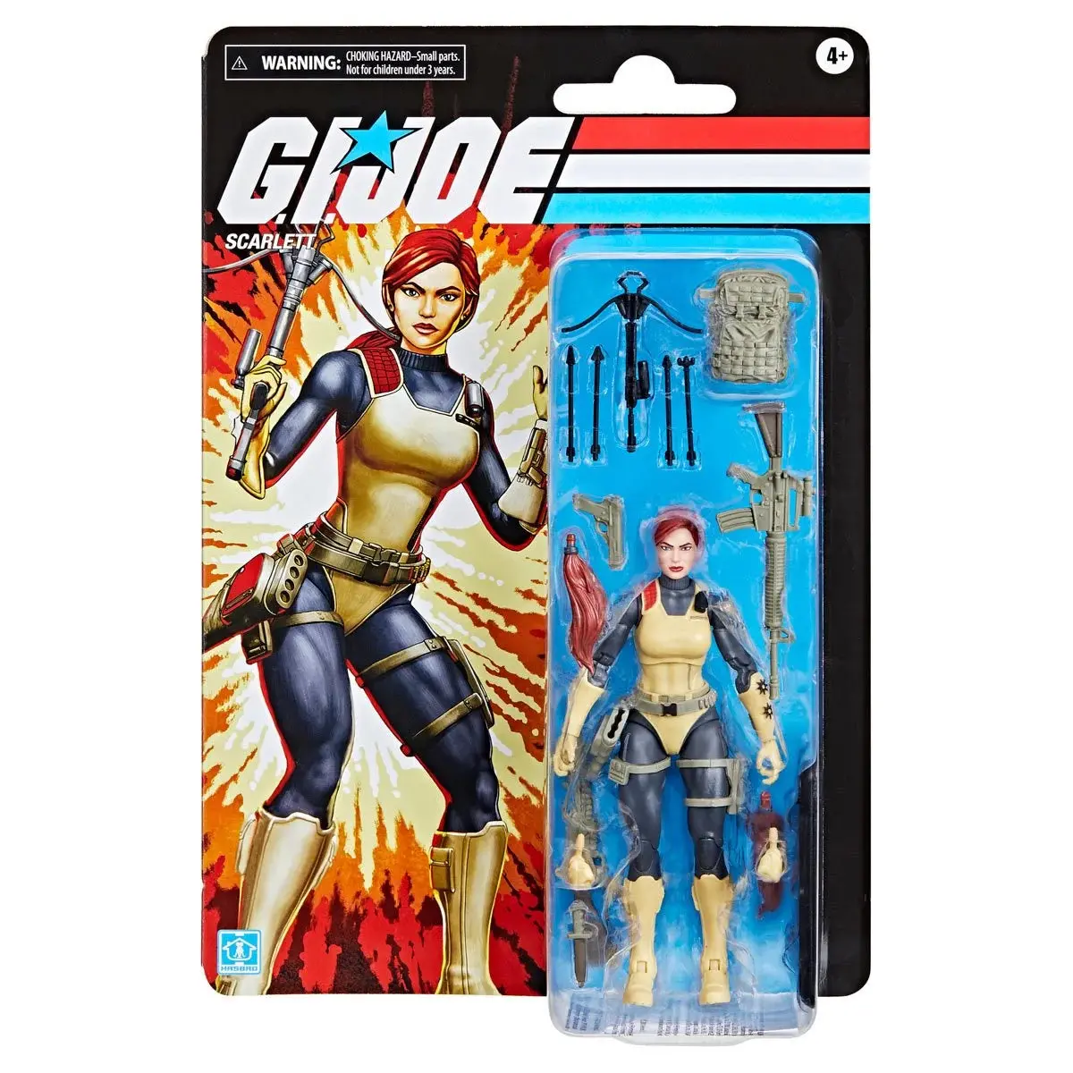 Gi Joe Classified Retro Scarlett 6-Inch Figure 1