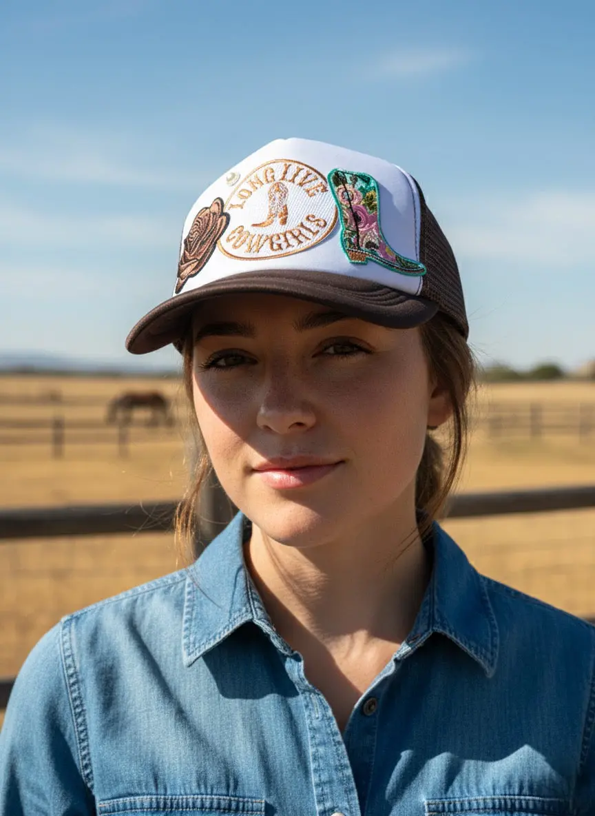 Long Live Cowgirls Trucker Hat 1