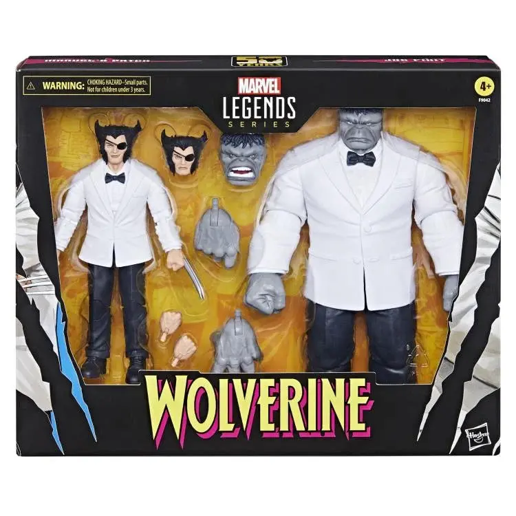 Marvel Legends Wolverine 50Th Anniversary Wolverine (Patch) And Joe Fixit Two-Pack 1