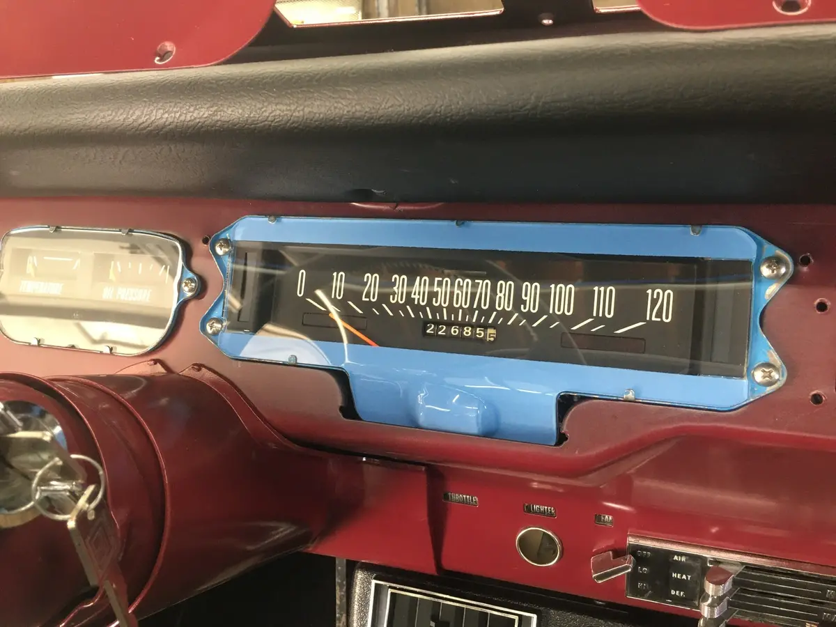 Speedometer Gauge Lens (Formed) - Scout Ii 1