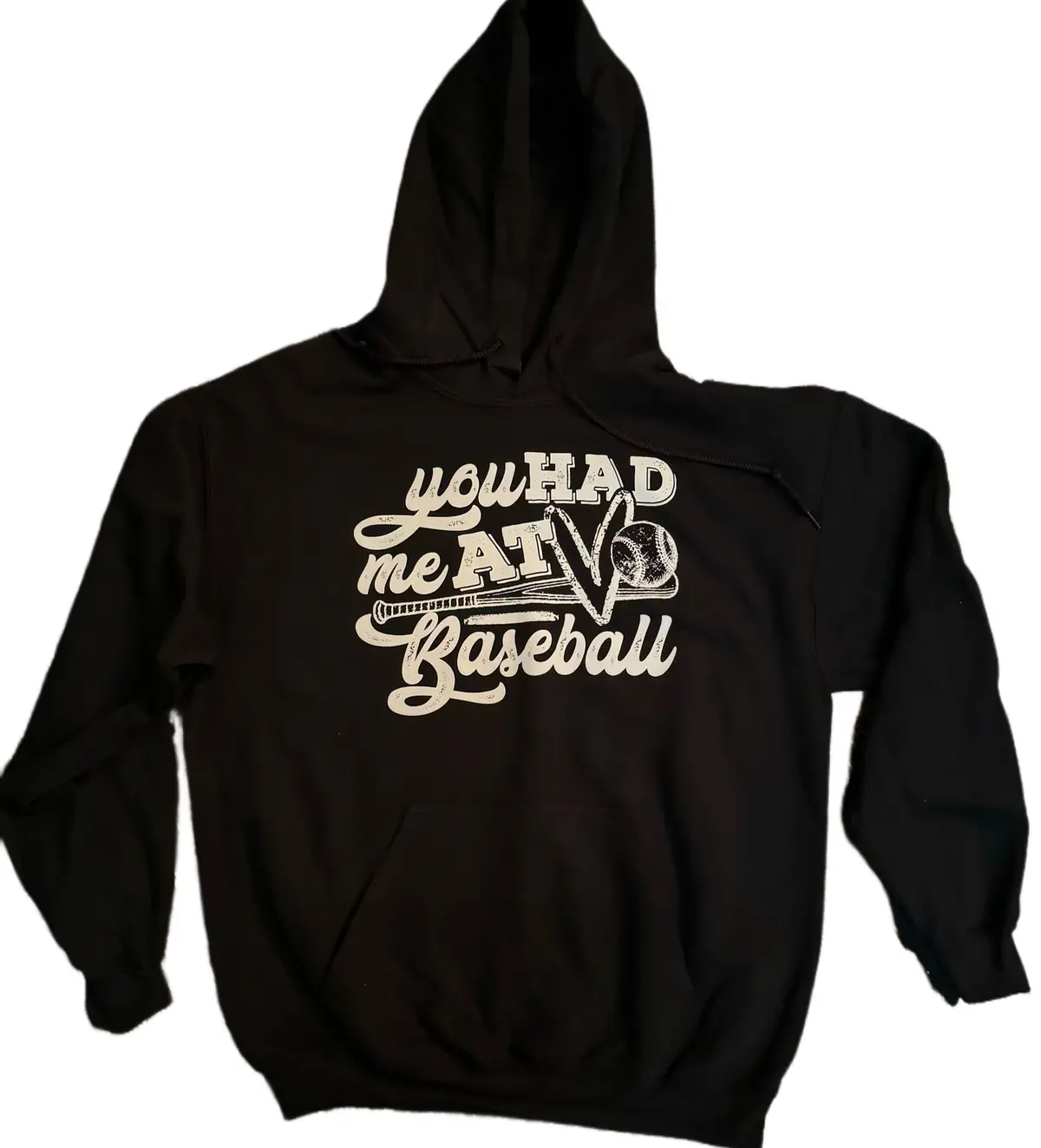 You Had Me At Baseball Hoodie 1