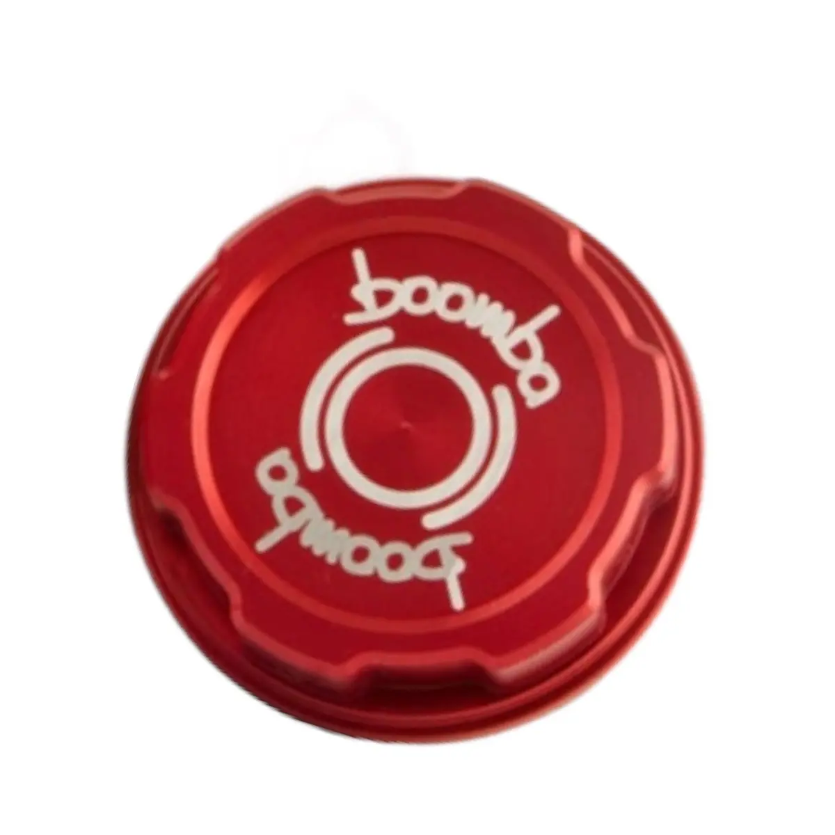 Boomba Racing Brake Fluid Cap Cover For 2021-2024 Ford Bronco 2.3L - Red 1