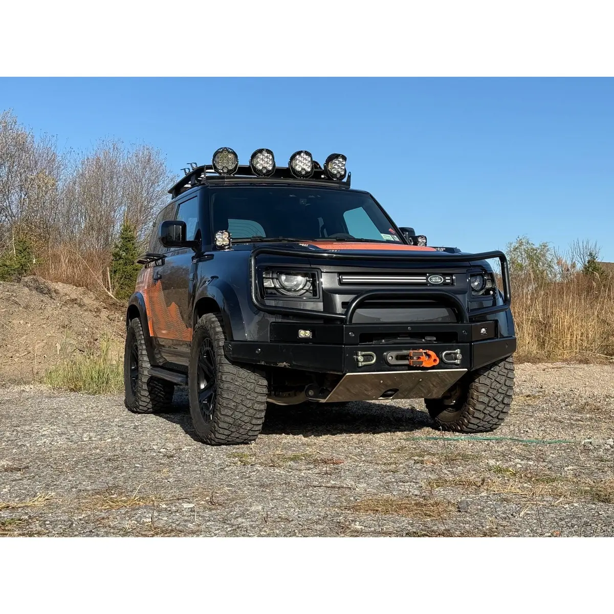 Proud Rhino A-Bar Winch Bumper – Defender L663 (2020–On) 1