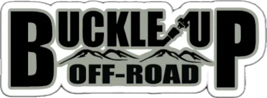 Buckle Up Off-Road Merch Logo Sticker 1