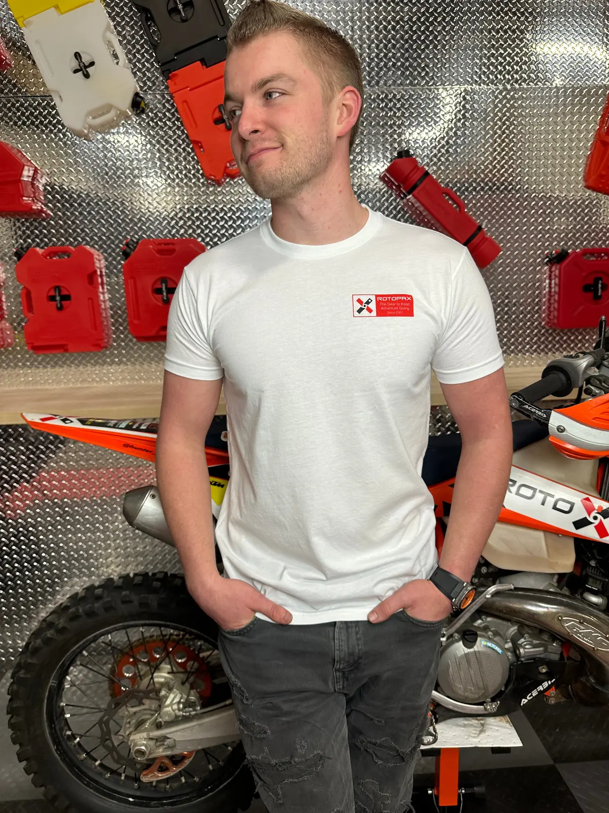 White Keep Adventure Going Shirt 1