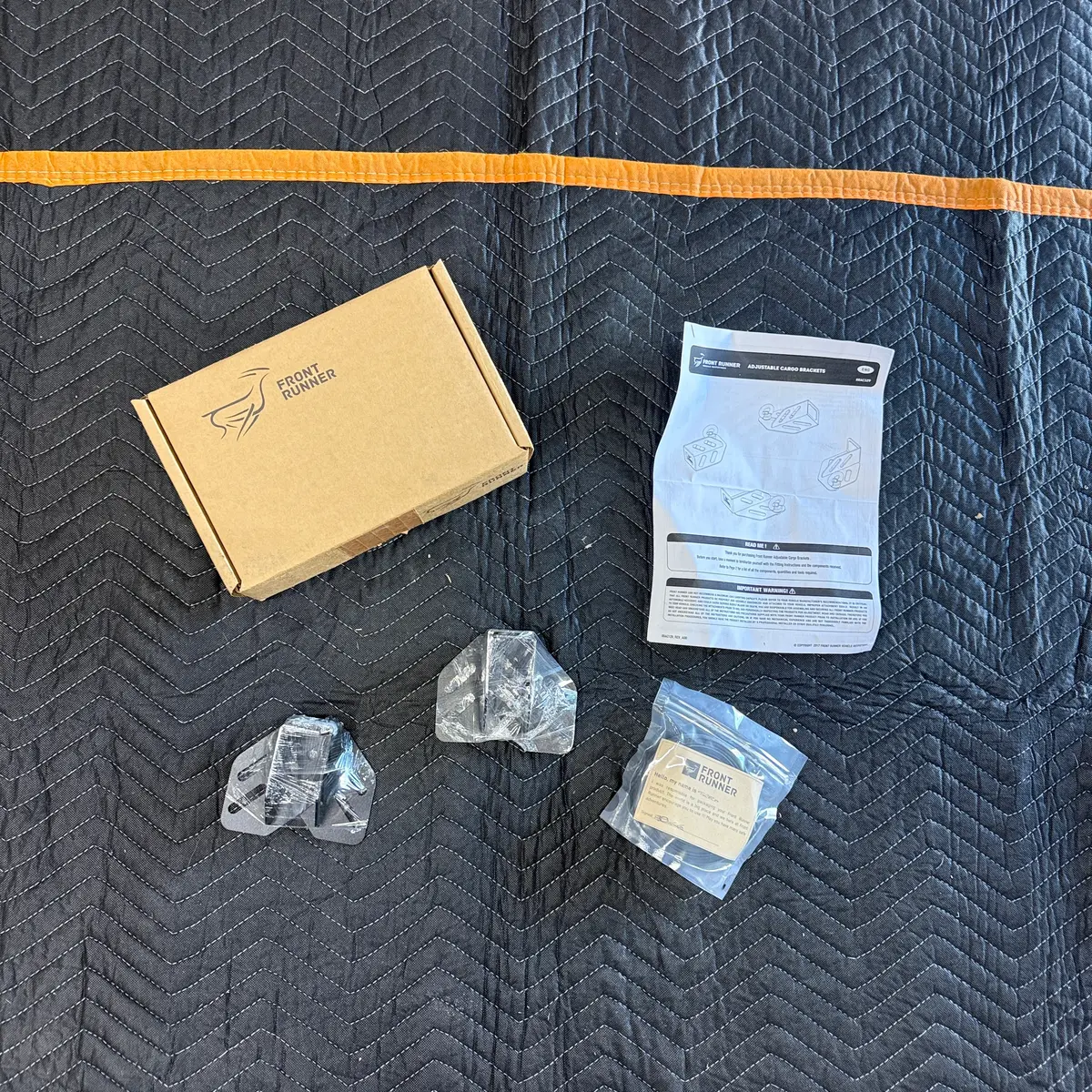[Open Box] Adjustable Rack Cargo Chocks 1