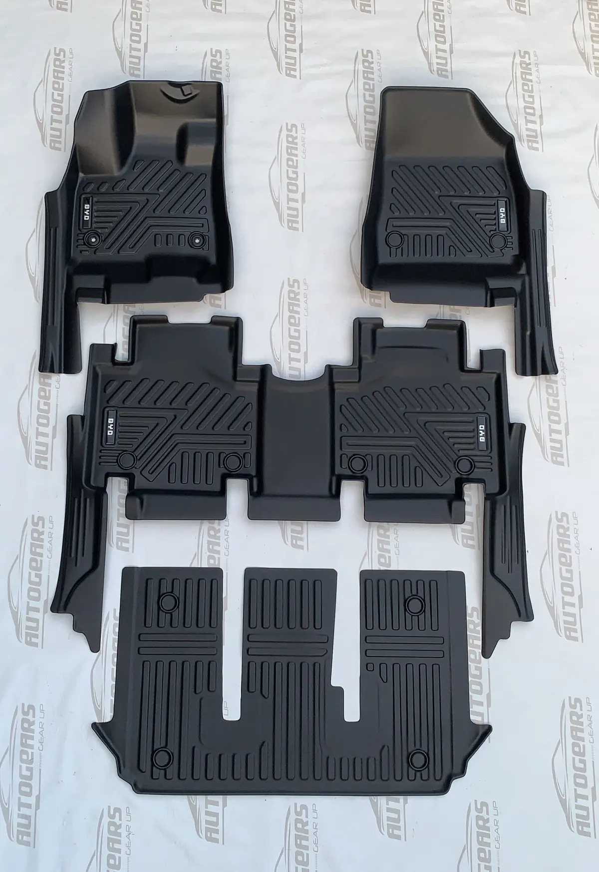 Byd Emax 7 Standard (2025 - 2026) 5D Extended Deep Dish Matting | Floor Liners V2 1