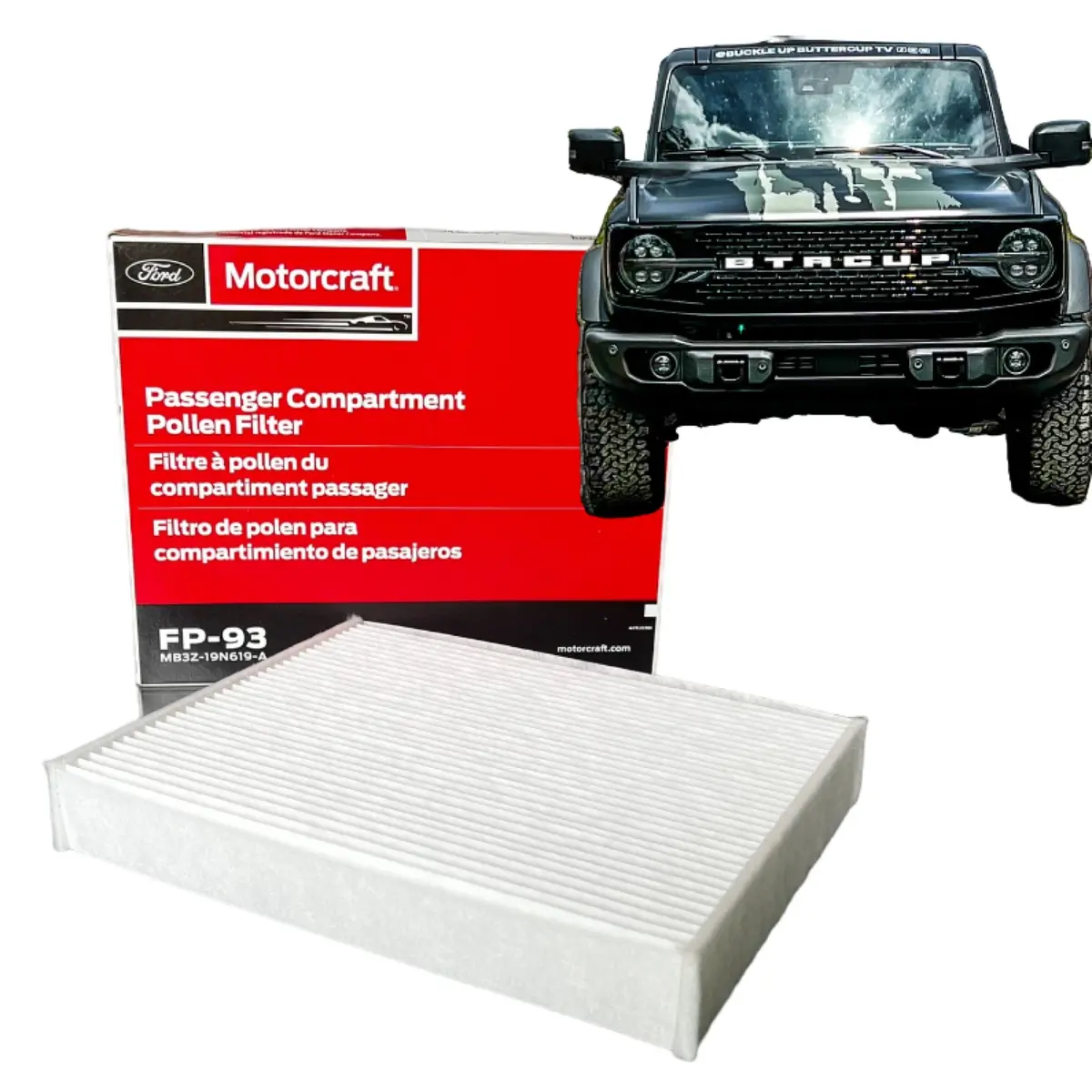 Motorcraft Genuine Ford Oem 2021+ Ford Bronco Cabin Air Filter 1