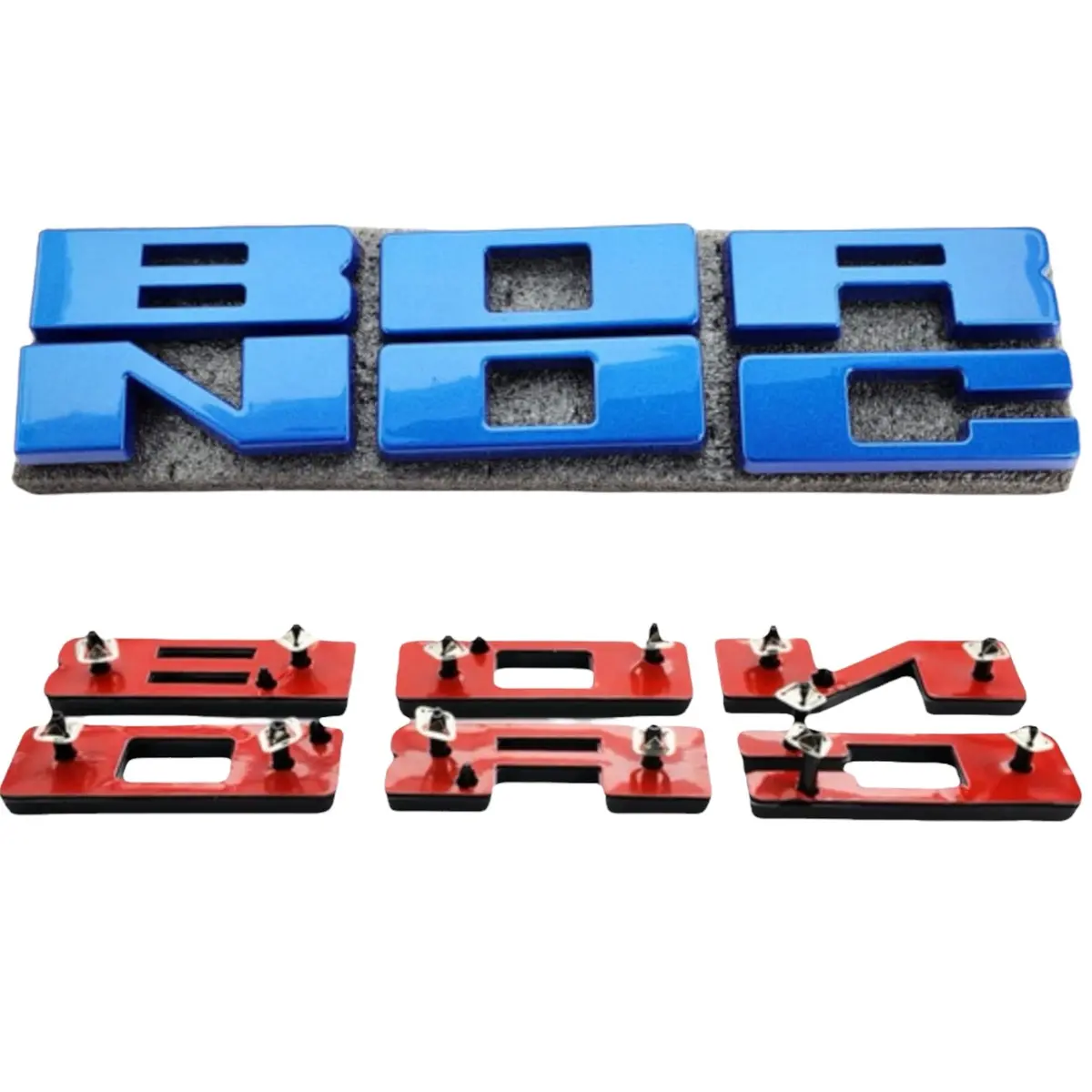 Upr Bronco Grille Replacement Lettering (Velocity Blue) | Upr-3683-04 1