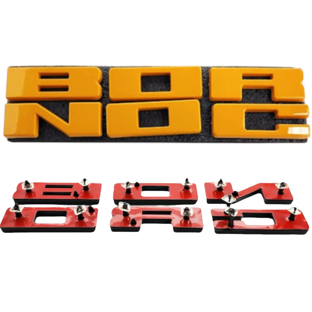 Upr Bronco Grille Replacement Lettering (Cyber Orange) | Upr-3683-07 1