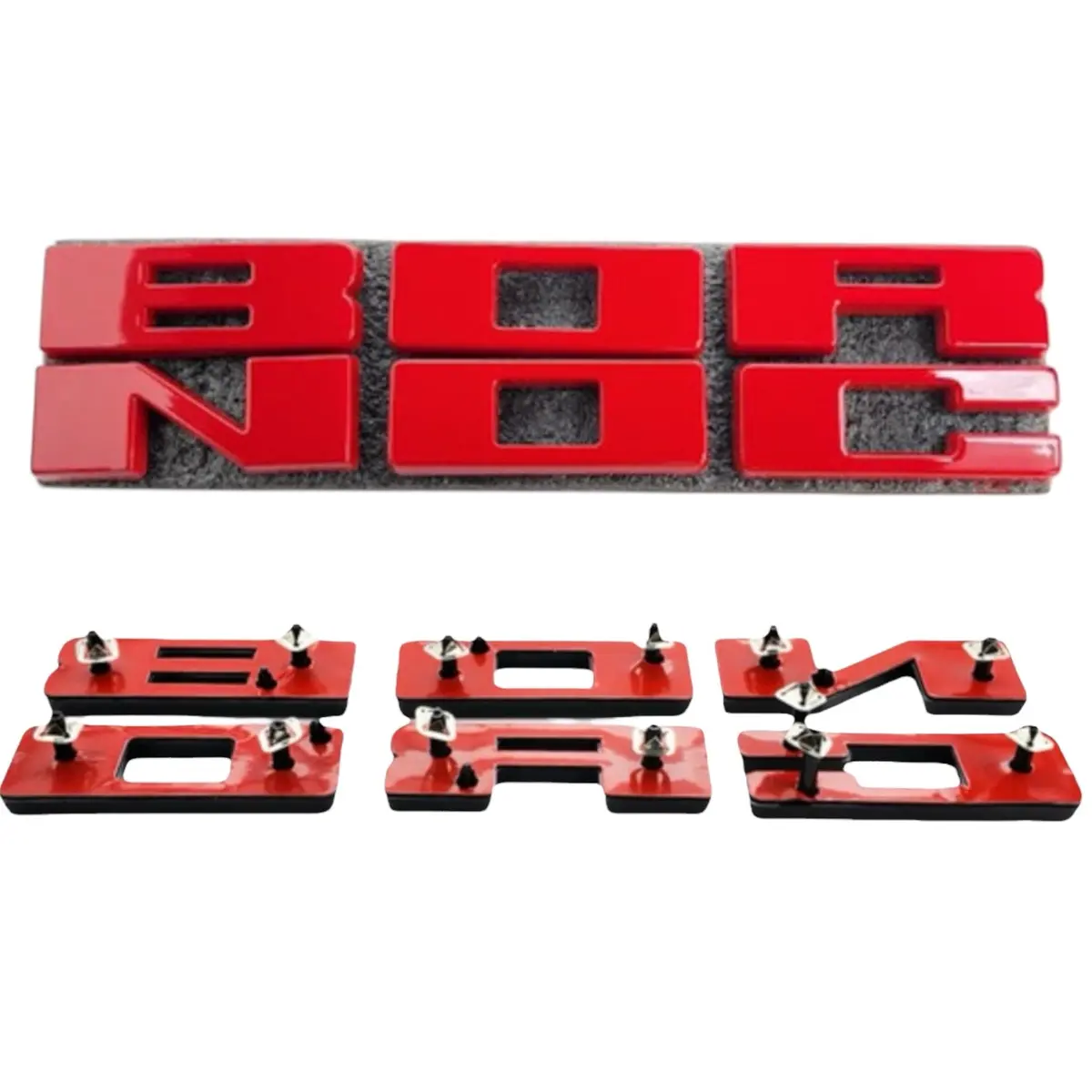 Upr Bronco Grille Replacement Lettering (Race Red) | Upr-3683-08 1