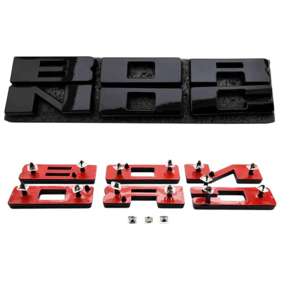 Upr Bronco Grille Replacement Lettering (Matte Black) | Upr-3683-13 1