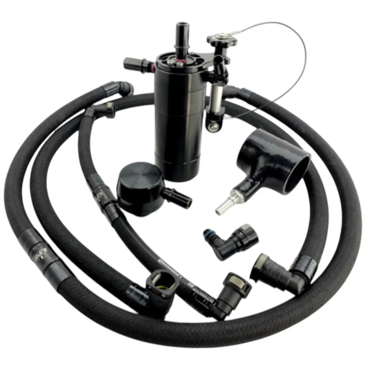 Upr 2.7L Plug N Play ™ Dual Valve Oil Catch Can W/Clean Side Separator For 2021+ Ford Bronco | Upr-5030-277-1-Css 1