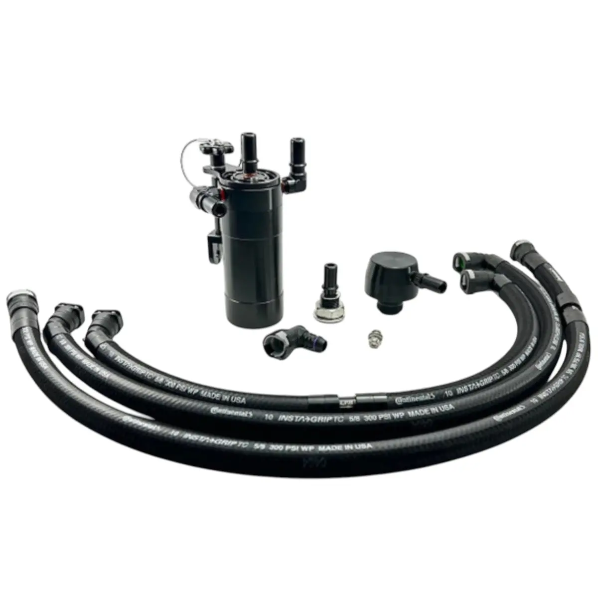 Upr 2022+ Bronco Raptor 3.0L Plug N Play ™ Dual Valve Oil Catch Can W/Clean Side Separator | 5030-284-1-Css 1