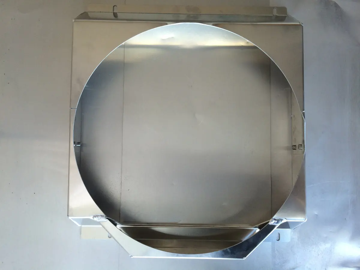 Ls - Mechanical Fan Shroud (Wizard Aluminum Ls Radiator Only) - Scout Ii, Terra, Traveler 1