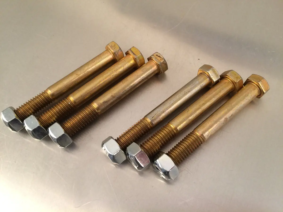 Hd Spring Shackle Bolt Kit, Grade 8 1