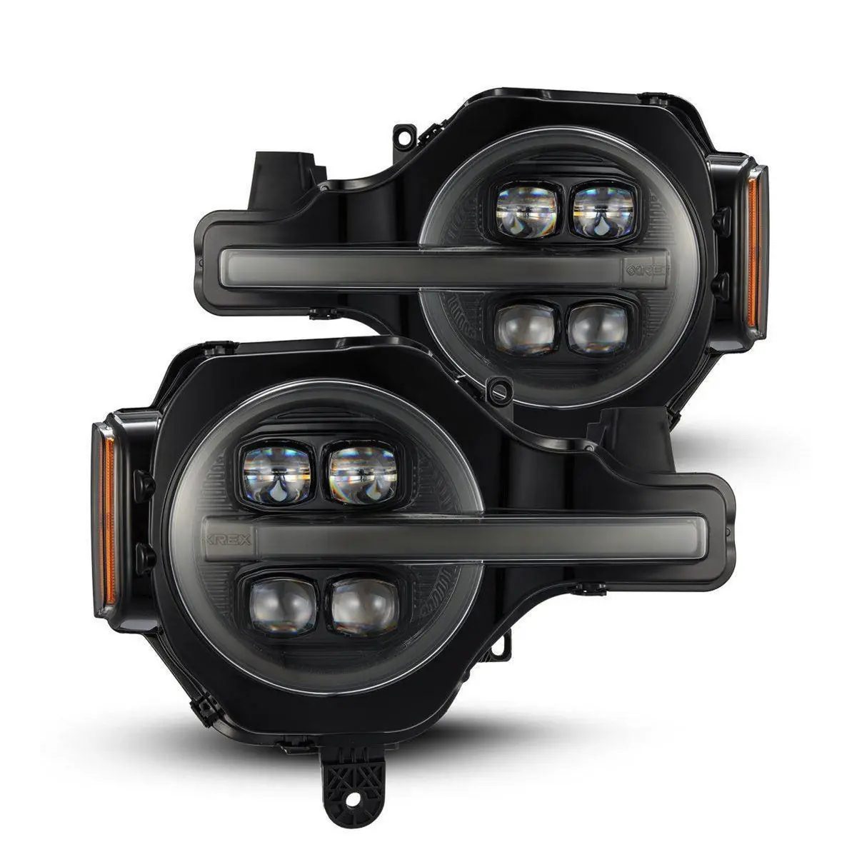 Alpharex Nova Led Projector Headlights | 2021-2025 Ford Bronco - Alpha-Black | 880259 1