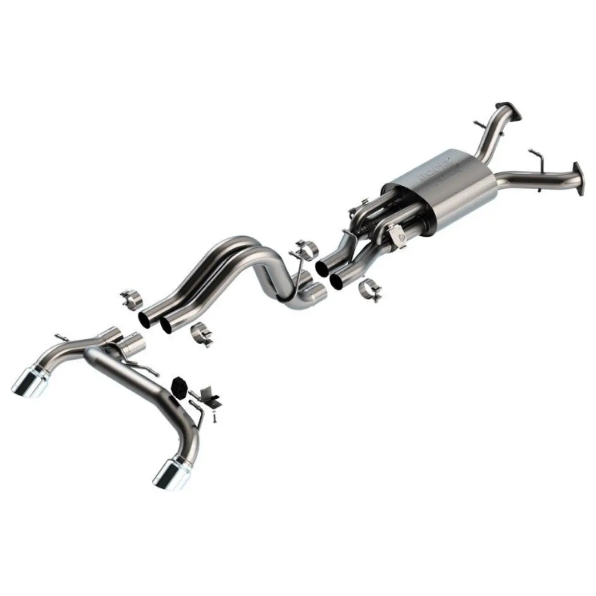 Borla Cat-Back Atak Exhaust System For 2022+ Ford Bronco Raptor | 140934 1