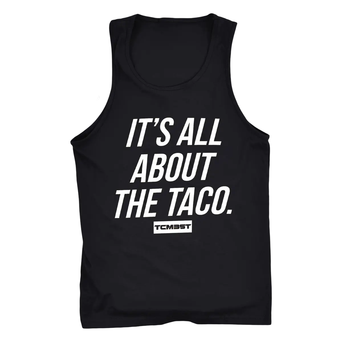 It's All About The Taco Tank - V2 Black 1