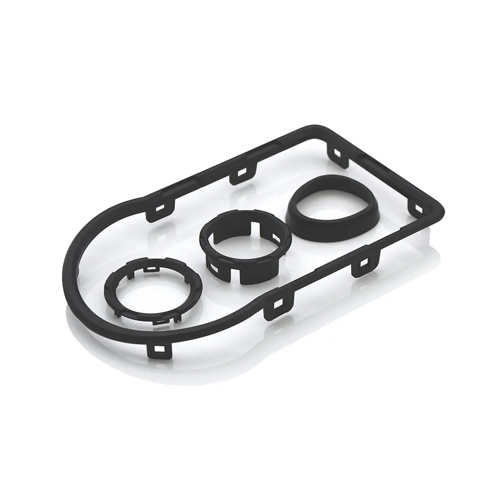 Interior Chrome Delete Kit Fits 2016-2023 Toyota Tacoma 1