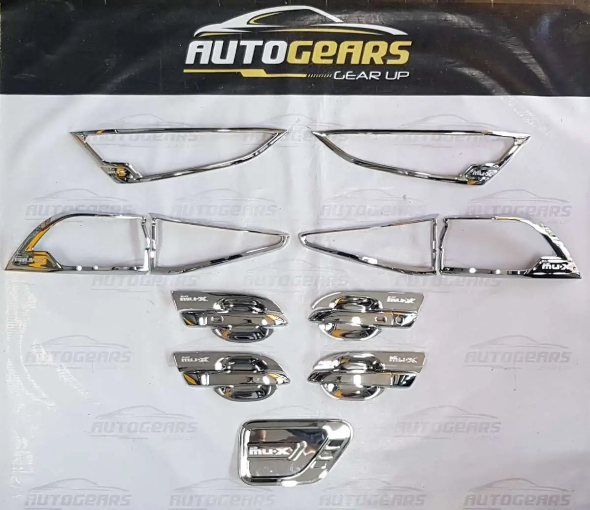 Isuzu Mux Mu-X (2022 - 2024) Chrome Garnish Set 1