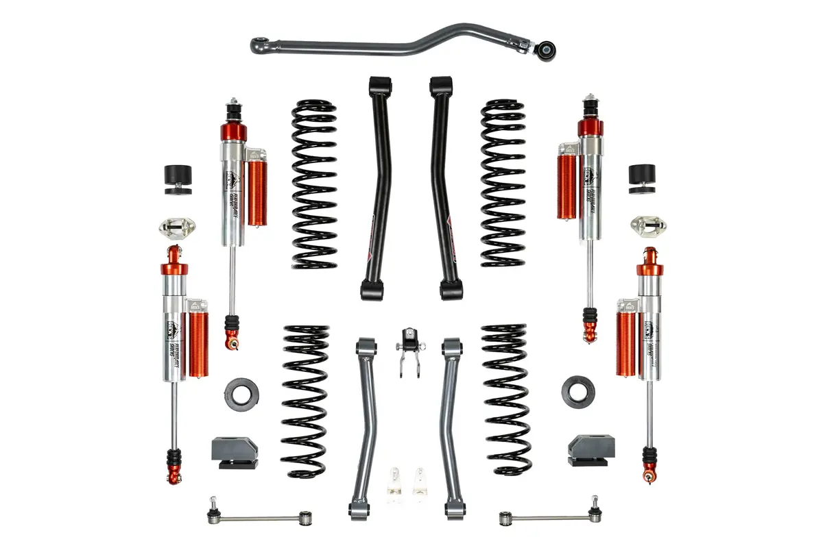Wrangler Jk / Jku - Assetto 3" (+75 Mm) Regolabile - Pneumatici Fino A 37" 1
