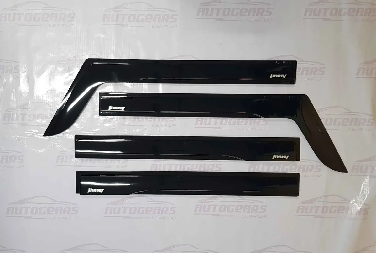 Suzuki Jimny (2024 - 2026) 5-Door Rain Visor With Logo 1