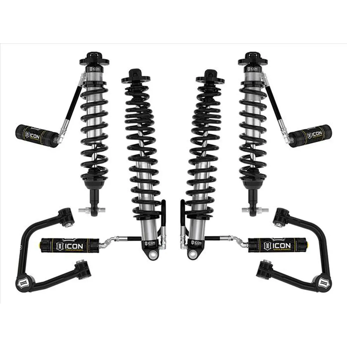 Icon Sasquatch 2-3In Lift Stage 4 Suspension System Tubular For 2021+ Ford Bronco | Icok40014t 1