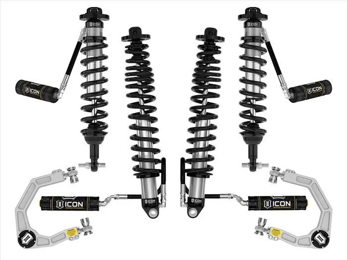 Icon Stage 4 Suspension 3-4" Lift (Billet) For 2021+ Ford Bronco Non-Sasquatch | Icok40004 1