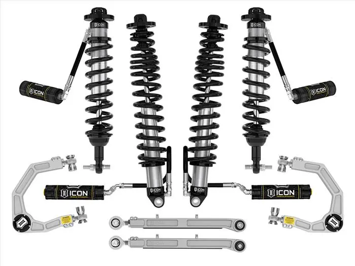 Icon Stage 5 Suspension 3-4" Lift (Billet) For 2021+ Ford Bronco Non-Sasquatch | Icok40005 1