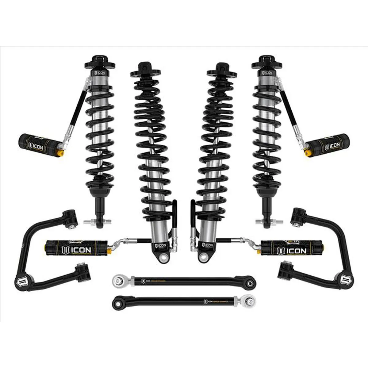 Icon 2-3" Lift Stage 6 Suspension System Tubular For 2021+ Ford Bronco Sasquatch | Icok40016t 1