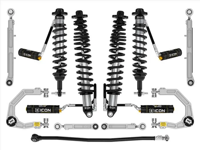 Icon Stage 7 Suspension 2-3" Lift (Billet) Suspension For 2021+ Ford Bronco Sasquatch | Icok40017 1