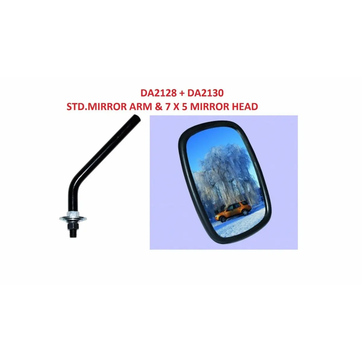 Mirror Head & Std Mirror Arm 1