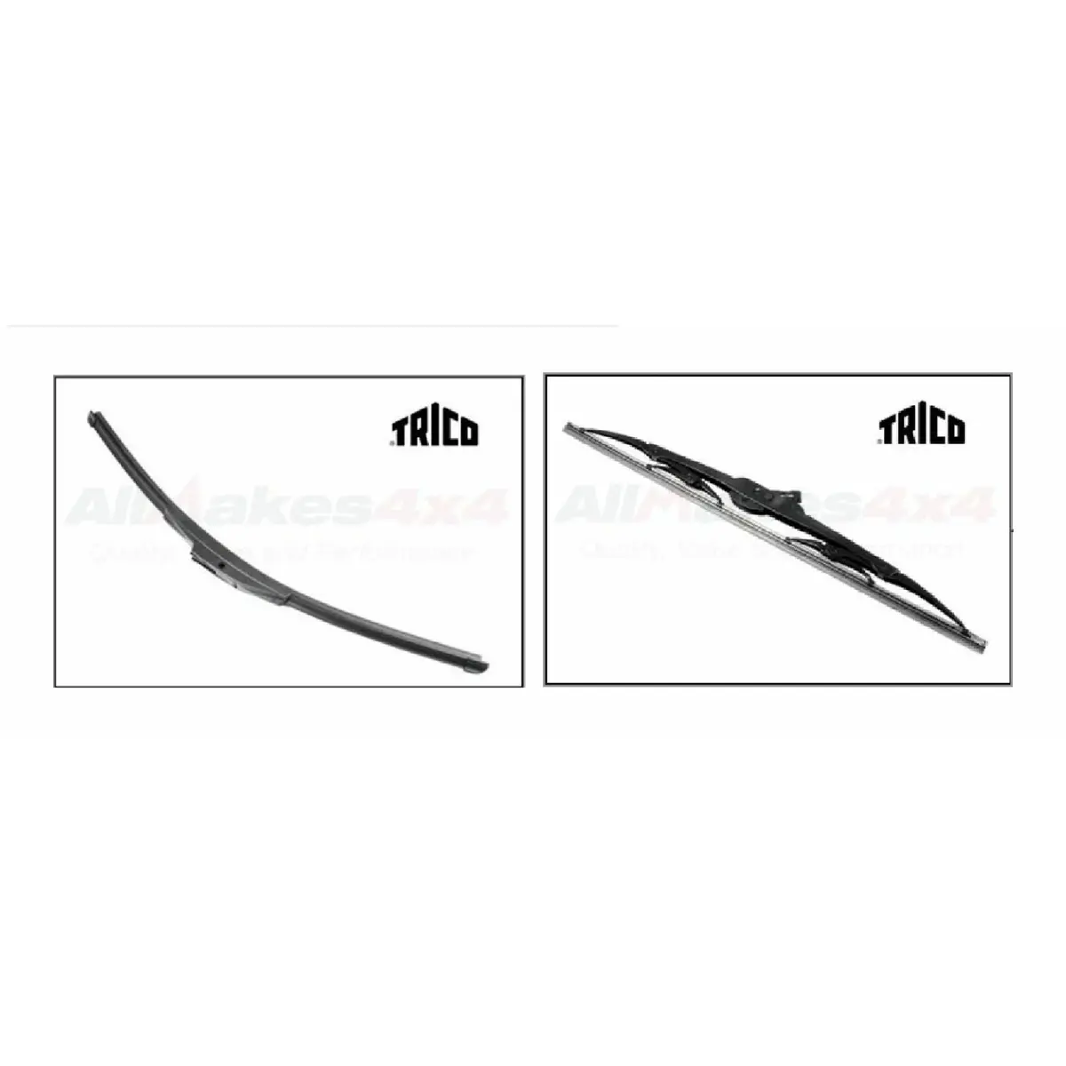 Front & Rear Wiper Blade Set Lr018367 Dkb500710 Trico 1