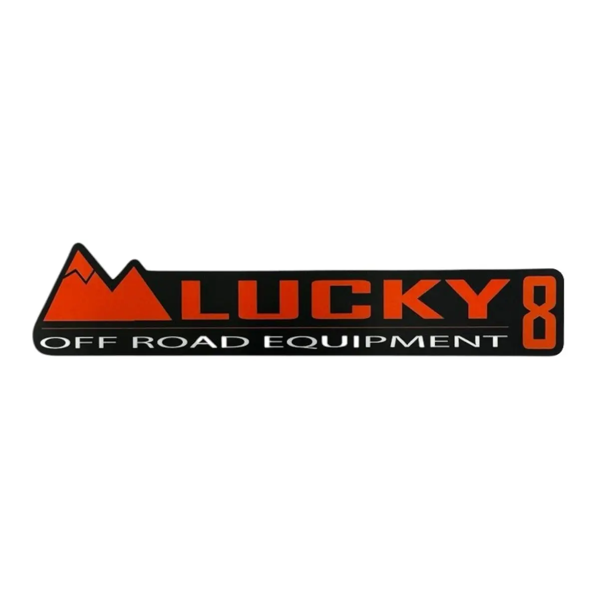 Lucky 8 Off Road Sticker 1